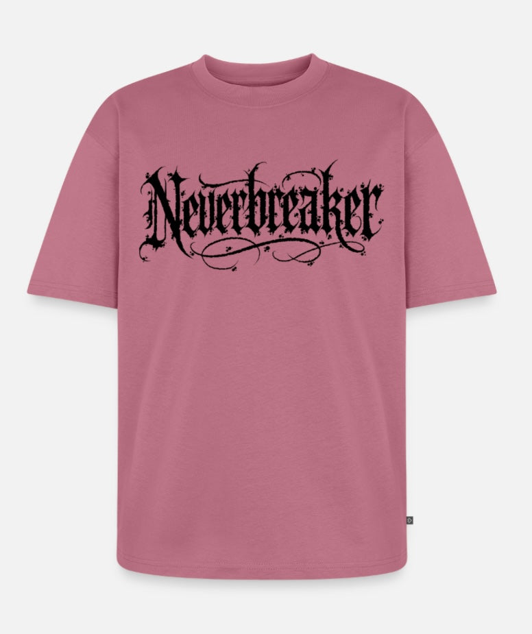T-Shirt Neverbreaker Monogramm Pink