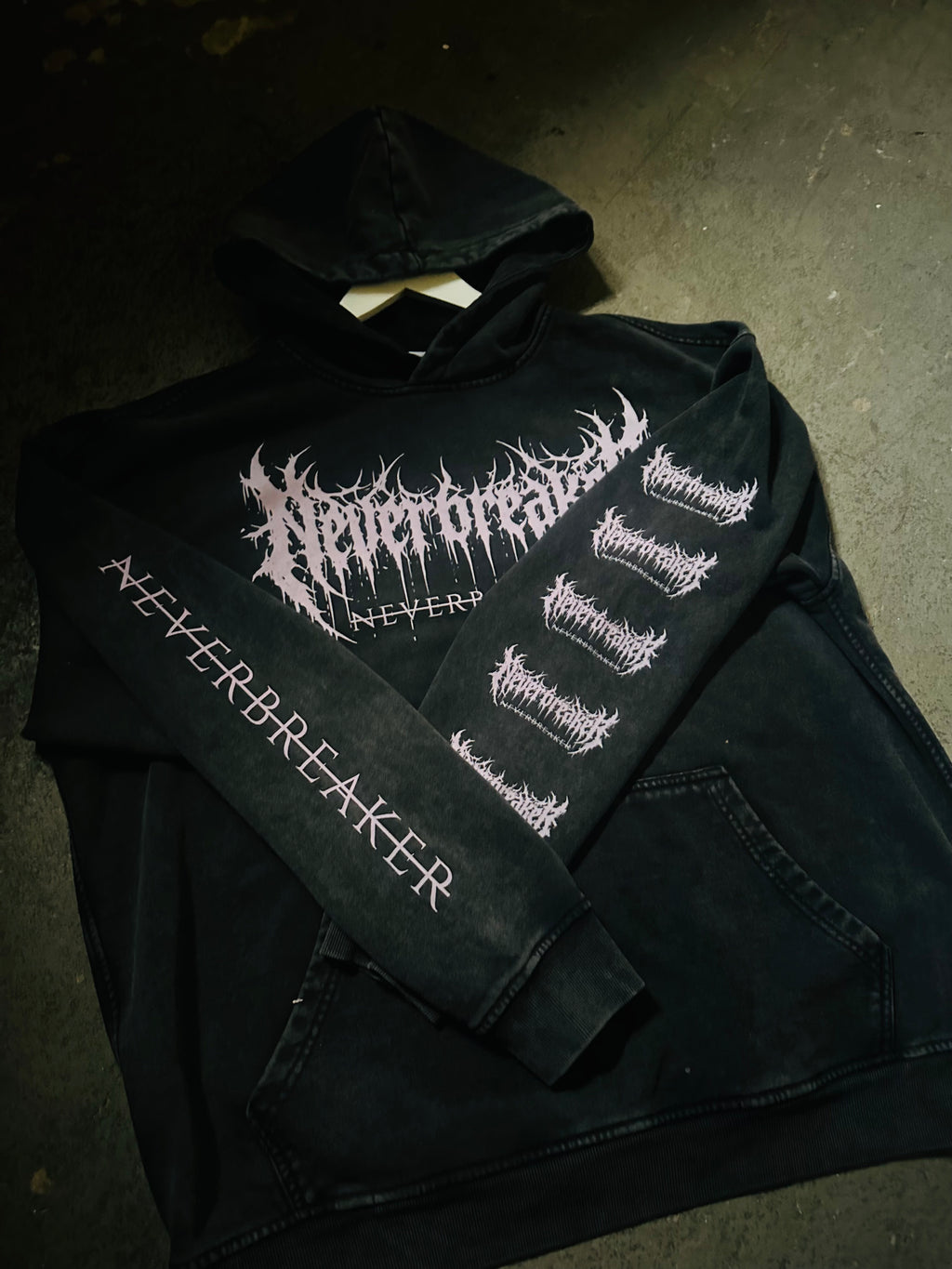 The Dark Heart Hoodie Gum Pink